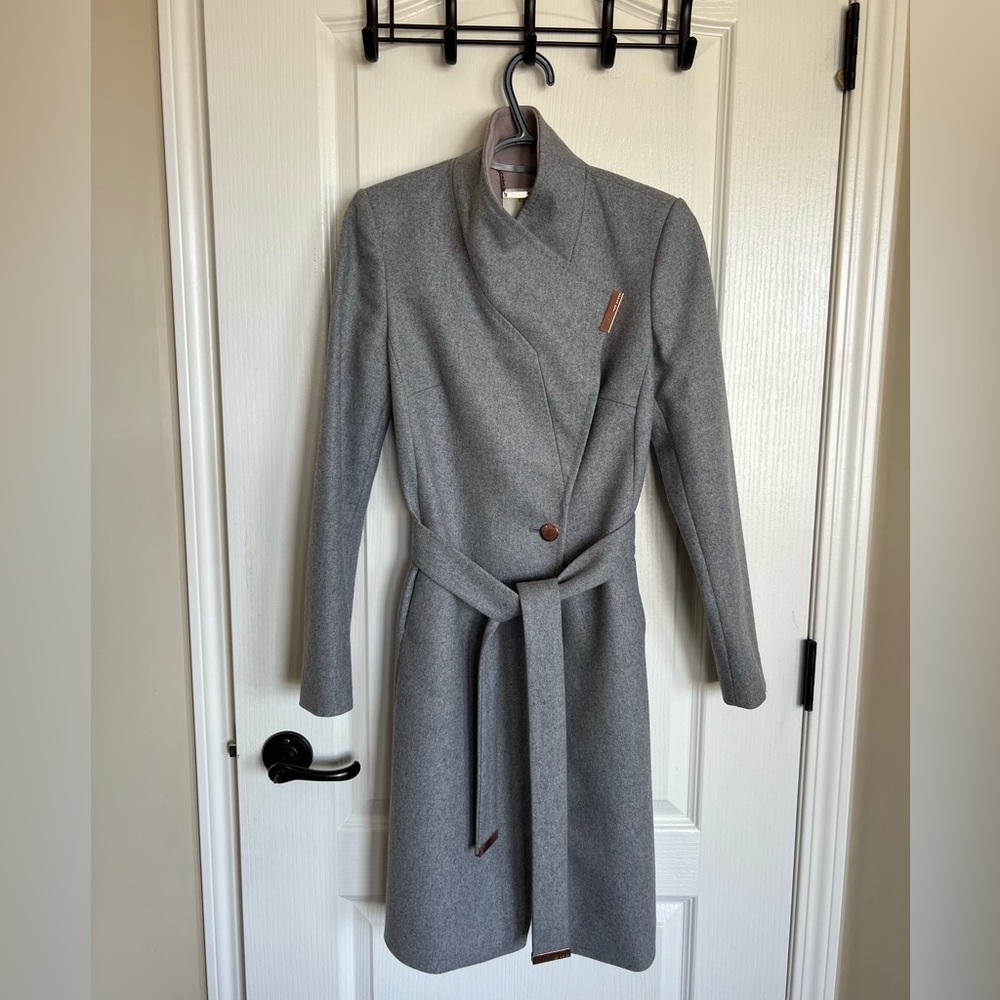 Ted Baker long line Size 1 coat - Picture 5 of 9